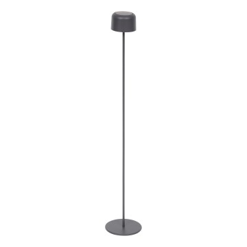 Hesperide - Lampa solarna LED BOLTY LED/3,7V 2600 mAh IP65 antracyt