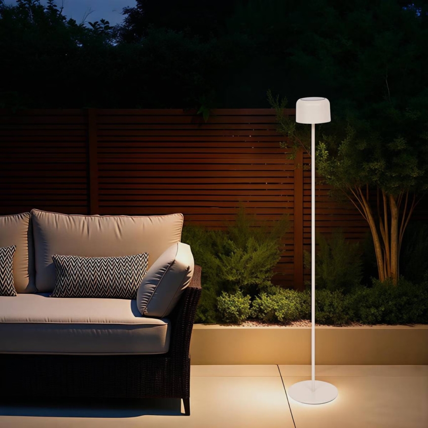 Hesperide - Lampa solarna LED BOLTY LED/3,7V 2600 mAh IP65 beżowa