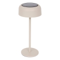 Hesperide - LED Solarna lampa stołowa BOLTY LED/3,7V 2600 mAh IP65 beżowa