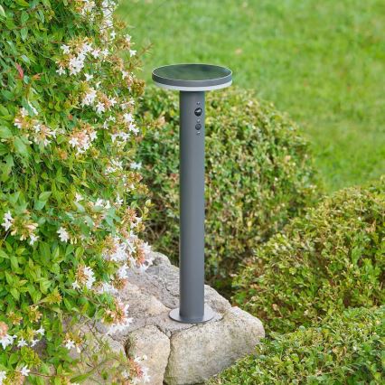 Hesperide - Lampa solarna LED z czujnikiem ruchu i zmierzchu DETEKT LED/3,7V 2600 mAh IP65