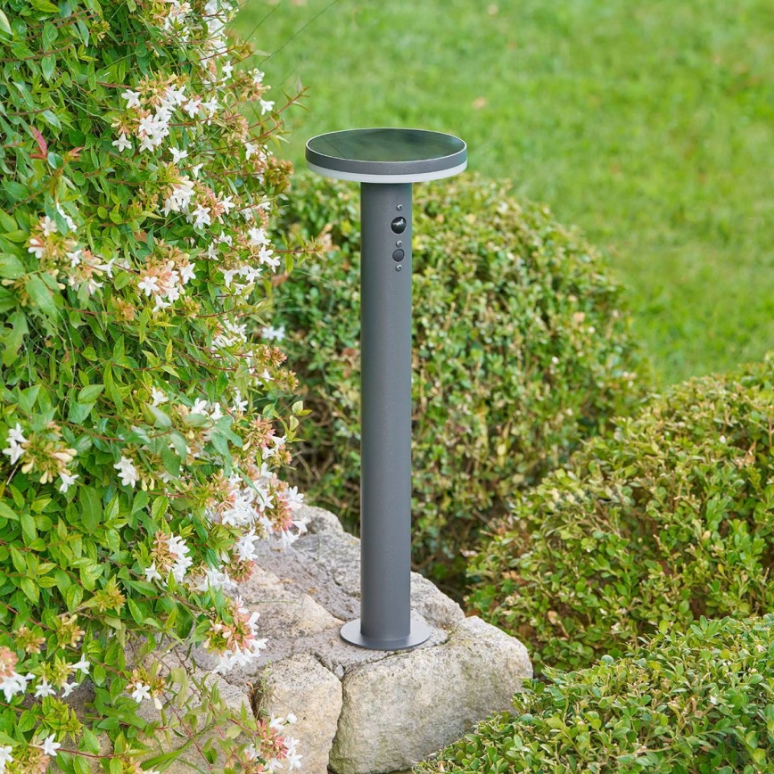 Hesperide - Lampa solarna LED z czujnikiem ruchu i zmierzchu DETEKT LED/3,7V 2600 mAh IP65