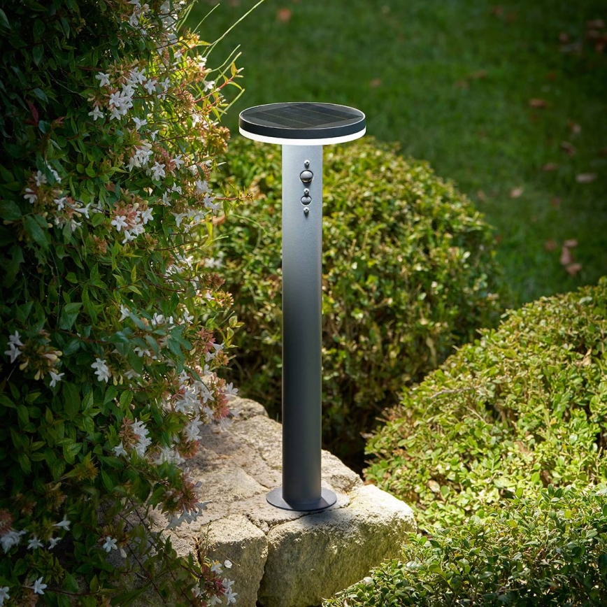 Hesperide - Lampa solarna LED z czujnikiem ruchu i zmierzchu DETEKT LED/3,7V 2600 mAh IP65