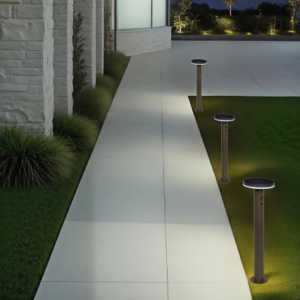 Hesperide - Lampa solarna LED z czujnikiem ruchu i zmierzchu DETEKT LED/3,7V 2600 mAh IP65