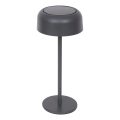 Hesperide - Solarna lampa stołowa LED BOLTY, 3,7 V, 2600 mAh, IP65, antracyt