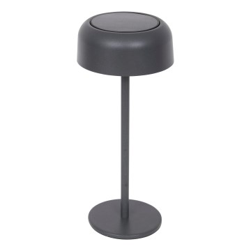 Hesperide - Solarna lampa stołowa LED BOLTY, 3,7 V, 2600 mAh, IP65, antracyt