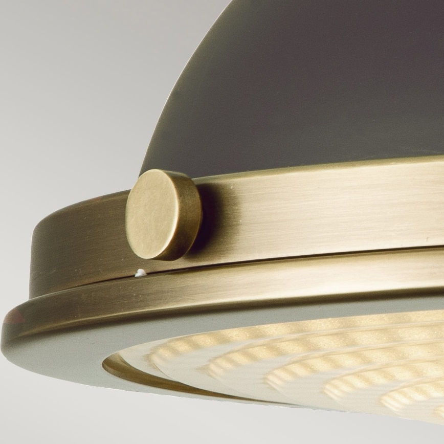 Hinkley - Lampa sufitowa AMELIA 2xE27/40W/230V czarna/mosiądz