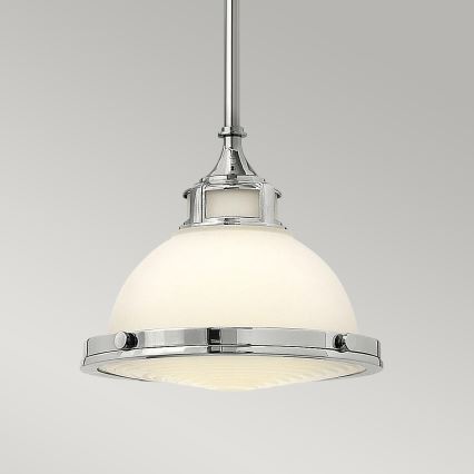 Hinkley - Żyrandol na drążku AMELIA 1xE27/60W/230V chrom błyszczący