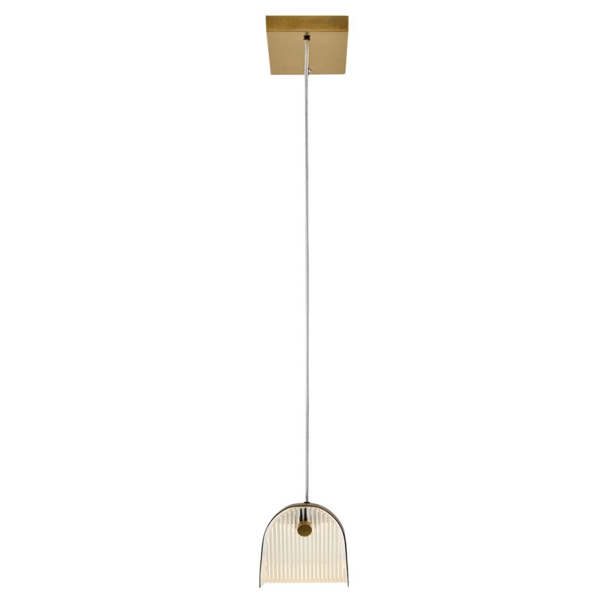 Hinkley - LED żyrandol na lince ARCO LED/43W/230V 3000K złoty