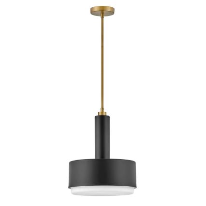 Hinkley - Lampa wisząca na pręcie CEDRIC 2xE27/60W/230V Ø 33 cm złota/czarna