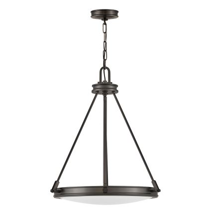 Hinkley - Żyrandol na łańcuchu COLLIER 4xE14/40W/230V śr. 54,3 cm czarny