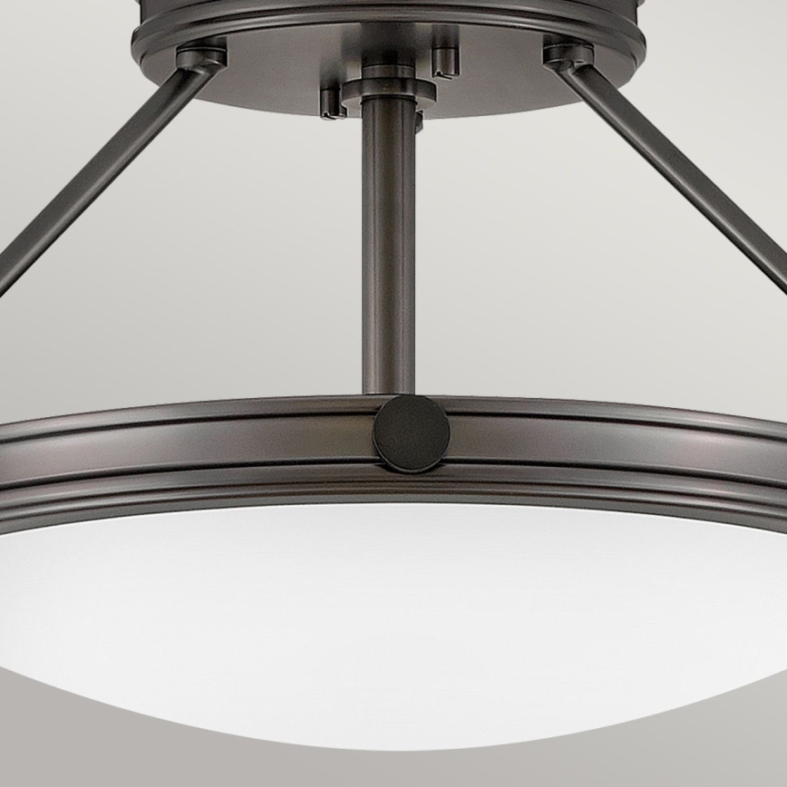 Hinkley - Przysufitowy żyrandol COLLIER 3xE14/40W/230V śr. 41,7 cm czarny