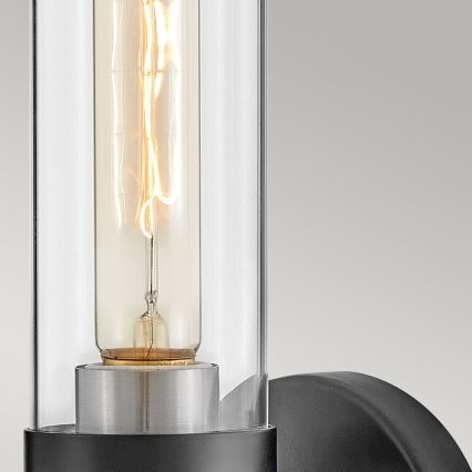 Hinkley - Kinkiet łazienkowy ELLISON 1xE27/40W/230V IP44 czarny