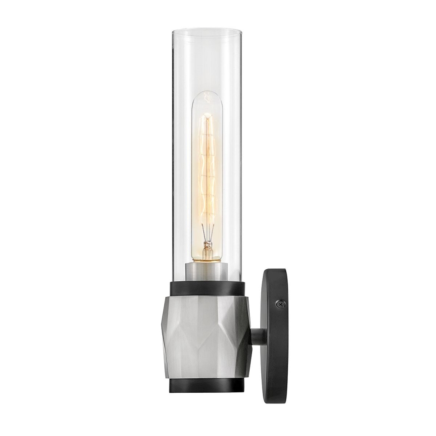 Hinkley - Kinkiet łazienkowy ELLISON 2xE27/40W/230V IP44 czarny