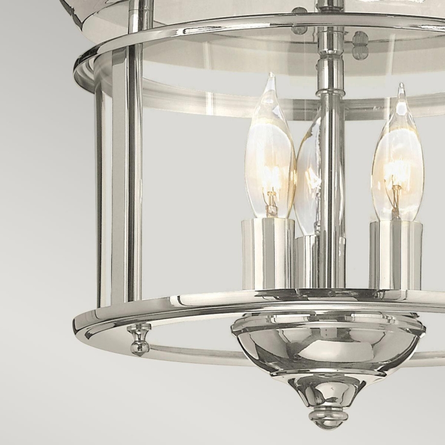 Hinkley - Lampa sufitowa GENTRY 3xE14/40W/230V chrom błyszczący