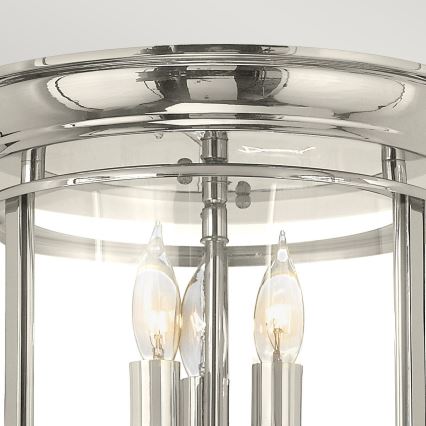 Hinkley - Lampa sufitowa GENTRY 3xE14/40W/230V chrom błyszczący