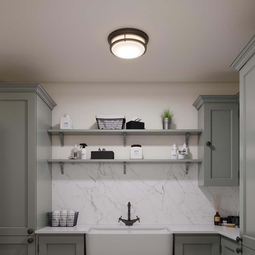 Hinkley - Lampa sufitowa łazienkowa HADLEY 3xE27/40W/230V IP44, brązowa