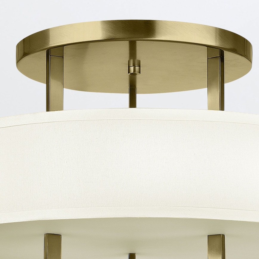 Hinkley - Lampa sufitowa HAMPTON 3xE27/60W/230V, śr. 50,8 cm, złota
