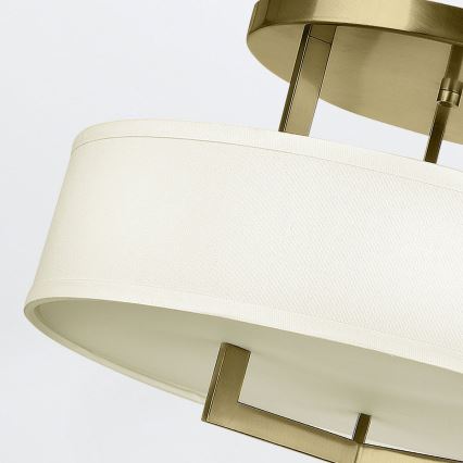Hinkley - Lampa sufitowa HAMPTON 3xE27/60W/230V, śr. 50,8 cm, złota