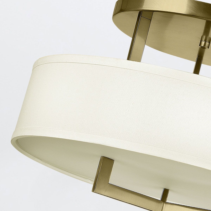 Hinkley - Lampa sufitowa HAMPTON 3xE27/60W/230V, śr. 50,8 cm, złota