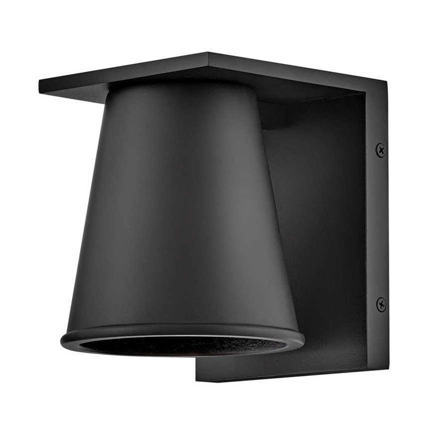 Hinkley - LED Kinkiet zewnętrzny HANS 1xGU10/8W/230V IP44 czarny
