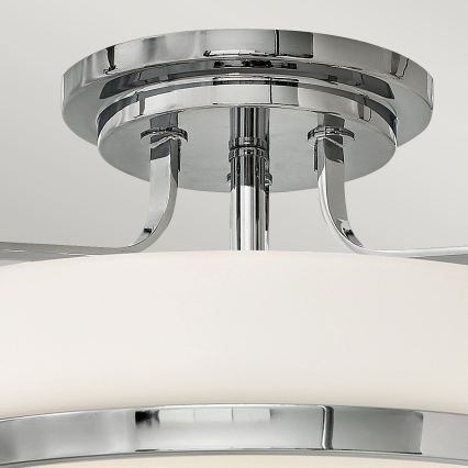 Hinkley - Przysufitowy żyrandol HARPER 3xE27/60W/230V śr. 45,6 cm błyszczący chrom
