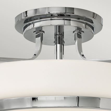 Hinkley - Przysufitowy żyrandol HARPER 3xE27/60W/230V błyszczący chrom