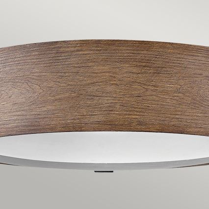 Hinkley - Lampa sufitowa SAWYER 3xE14/40W/230V śr. 38 cm sekwoja/brązowa