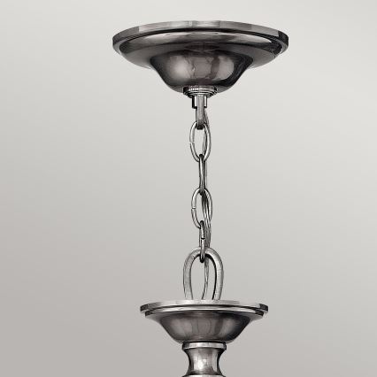 Hinkley - Żyrandol na łańcuchu SUSSEX 5xE14/40W/230V matowy chrom