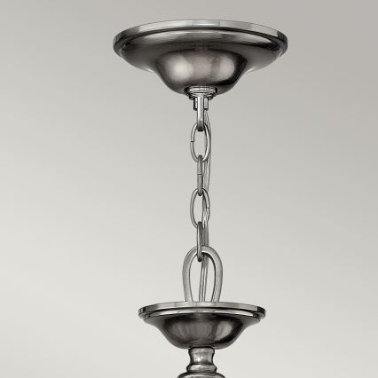 Hinkley - Żyrandol na łańcuchu SUSSEX 9xE14/40W/230V matowy chrom