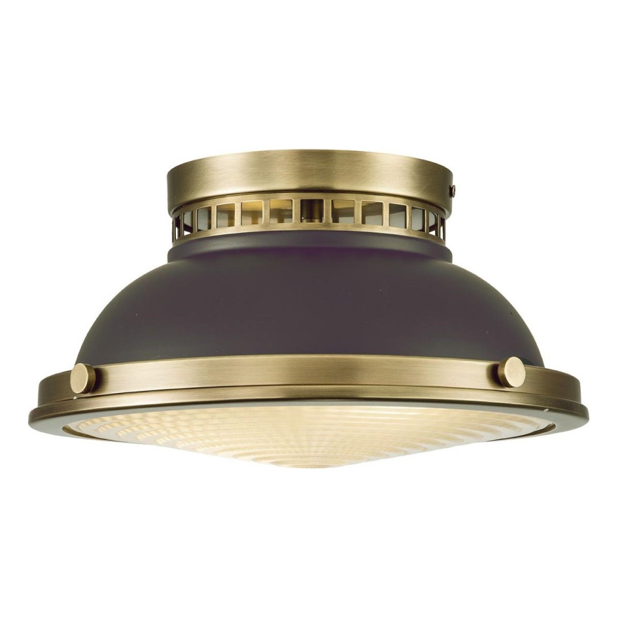 Hinkley - Lampa sufitowa AMELIA 2xE27/40W/230V czarna/mosiądz