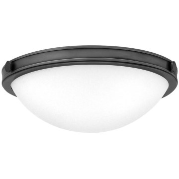 Hinkley - Lampa sufitowa COLLIER 2xE27/40W/230V Ø 34,6 cm czarna