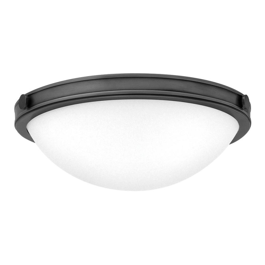 Hinkley - Lampa sufitowa COLLIER 2xE27/40W/230V Ø 34,6 cm czarna