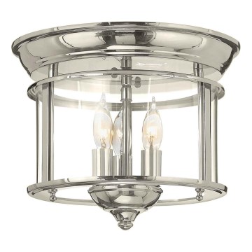 Hinkley - Lampa sufitowa GENTRY 3xE14/40W/230V chrom błyszczący