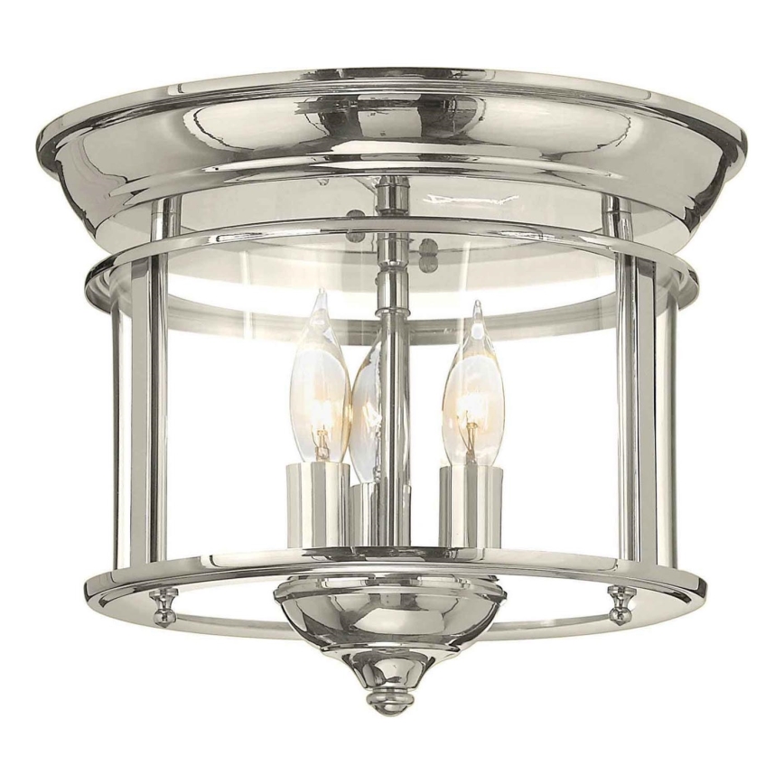 Hinkley - Lampa sufitowa GENTRY 3xE14/40W/230V chrom błyszczący
