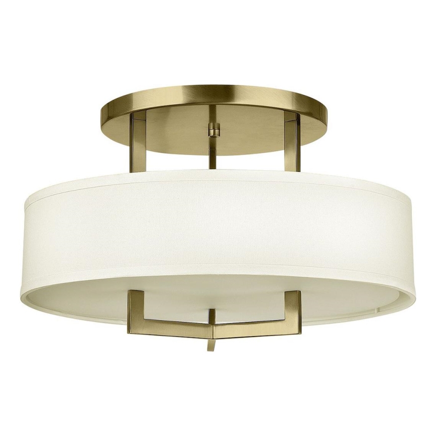 Hinkley - Lampa sufitowa HAMPTON 3xE27/60W/230V, śr. 50,8 cm, złota