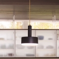 Hinkley - Lampa wisząca na pręcie CEDRIC 2xE27/60W/230V Ø 33 cm złota/czarna