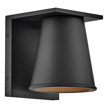 Hinkley - LED Kinkiet zewnętrzny HANS 1xGU10/8W/230V IP44 czarny
