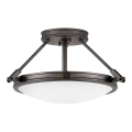 Hinkley - Przysufitowy żyrandol COLLIER 3xE14/40W/230V śr. 41,7 cm czarny