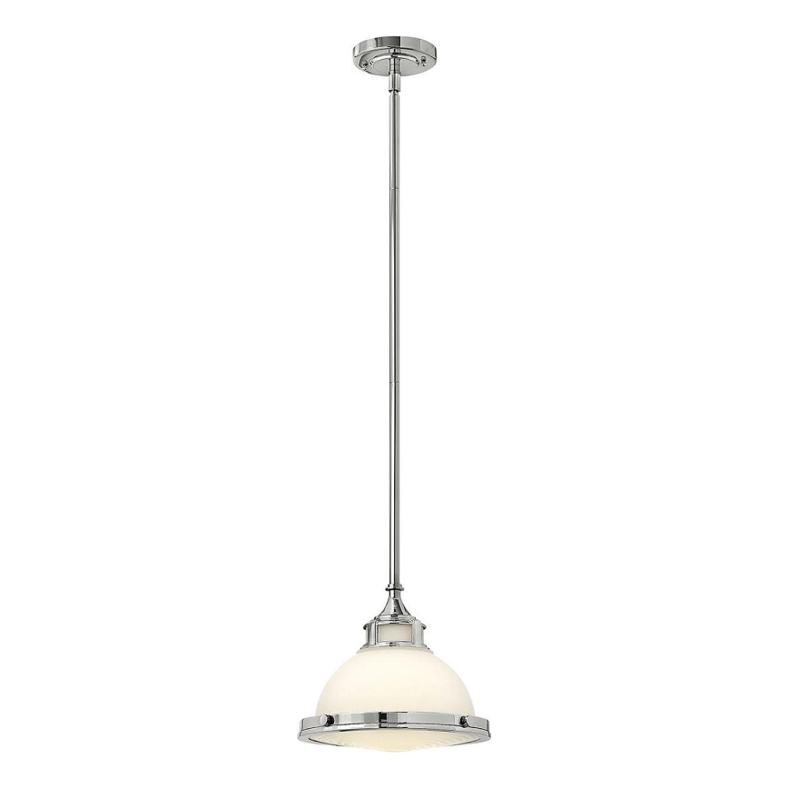 Hinkley - Żyrandol na drążku AMELIA 1xE27/60W/230V chrom błyszczący