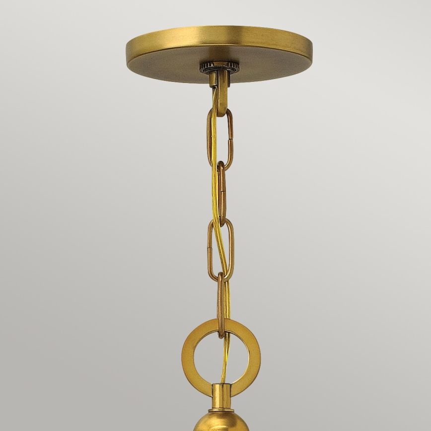 Hinkley - Żyrandol na łańcuchu ZELDA 3xE27/60W/230V mosiądz