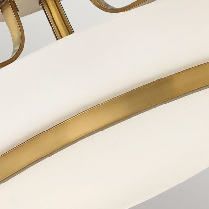 Hinkley - Żyrandol natynkowy HARPER 3xE27/60W/230V mosiądz