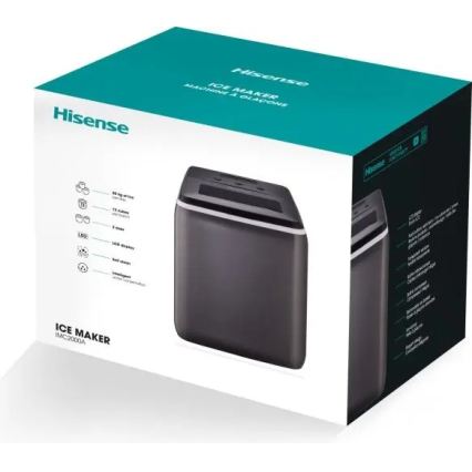 HISENSE IMC2000A - Wytwornica lodu 2,8 l 120W/230V czarna
