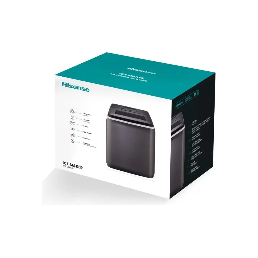 HISENSE IMC2000A - Wytwornica lodu 2,8 l 120W/230V czarna