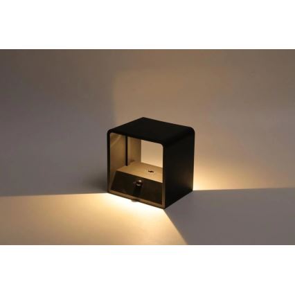 HÖFFTECH - Ładowalny kinkiet LED z czujnikiem ruchu LED/0,8W/3,7V 1200 mAh