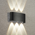 HÖFFTECH - LED kinkiet zewnętrzny UP&DOWN 6xLED/1W/230V IP65