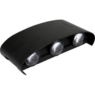 HÖFFTECH - LED kinkiet zewnętrzny UP&DOWN 6xLED/1W/230V IP65