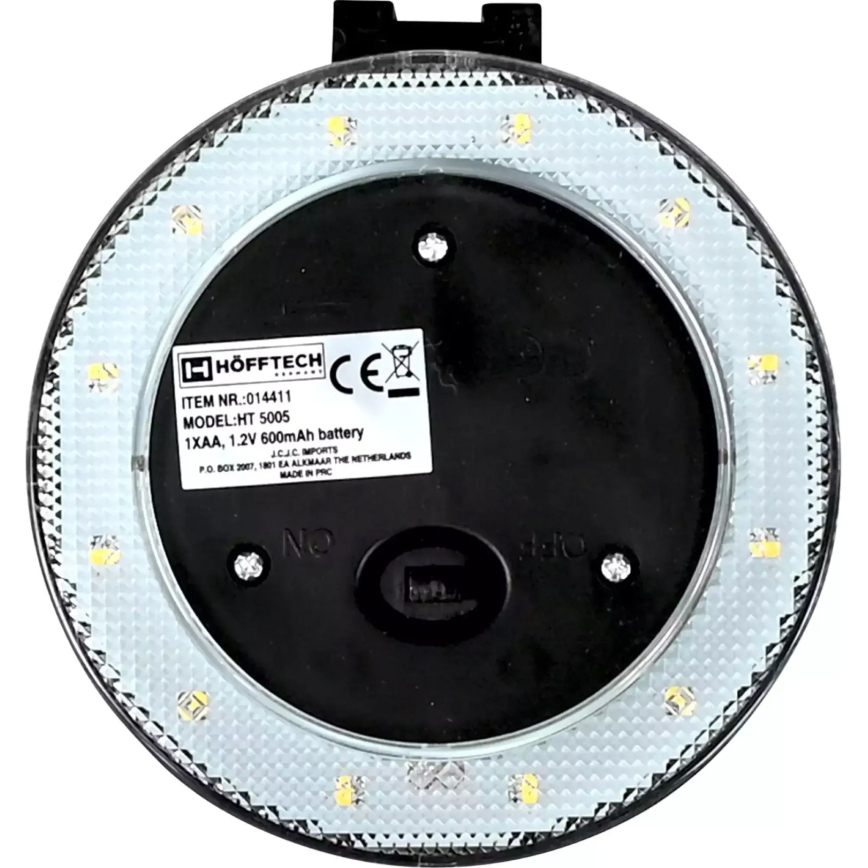 HÖFFTECH - LED Solarna lampa ścienna LED/1,2V 600 mAh IP44
