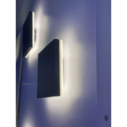 HÖFFTECH - LED zewnętrzny kinkiet kwadratowy LED/10W/230V IP65