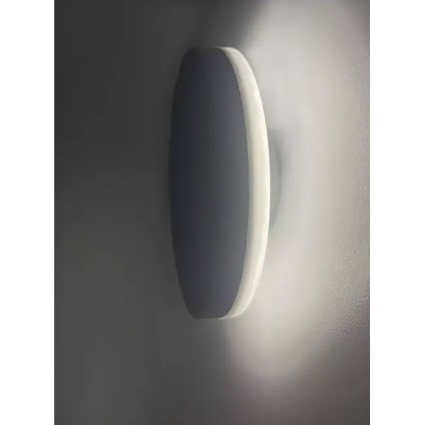 HÖFFTECH - LED zewnętrzny kinkiet LED/10W/230V okrągły IP65