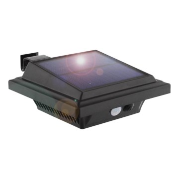 HÖFFTECH - Solarny kinkiet LED z czujnikiem ruchu i zmierzchu LED/3,7V 2000 mAh IP65